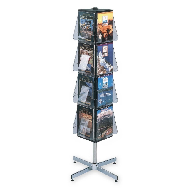 Stand-tall Literature Display Floor Rack Deflecto 58021 DEF58021