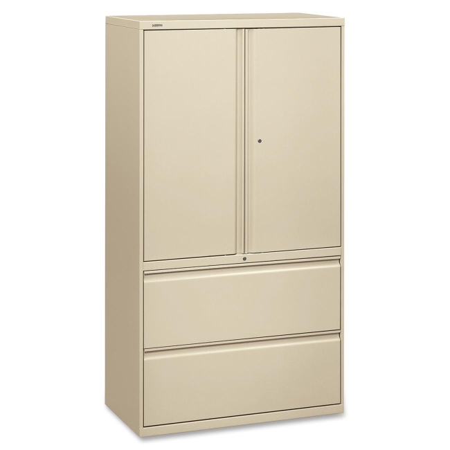 HON 800 Series Wide Lateral File with Storage Cabinet 885LSL HON885LSL