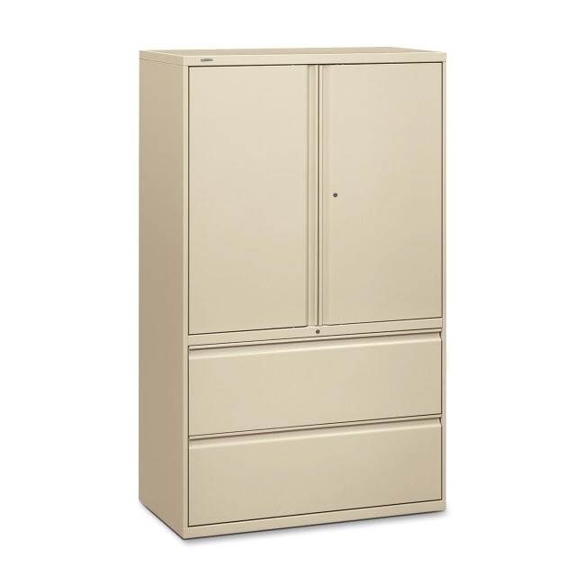 HON 800 Series Wide Lateral File with Storage Cabinet 895LSL HON895LSL