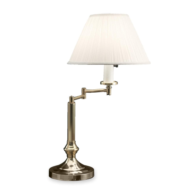 Ledu Lacquered Mushroom Shade Table Lamp L561BR LEDL561BR