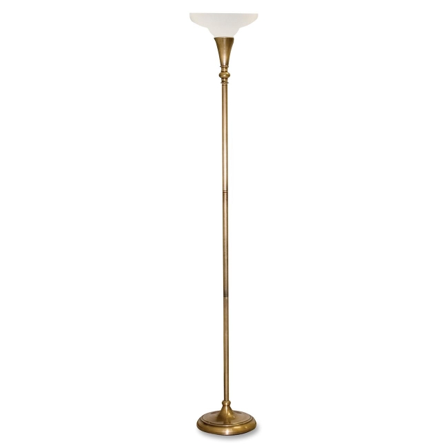 Ledu Torchiere Antique Brass Floor Lamp L9003 LEDL9003