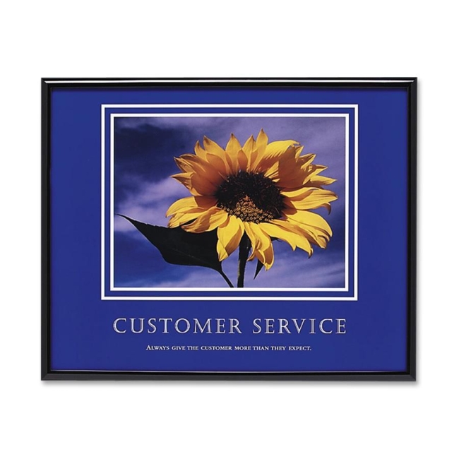 Customer Service Framed Print Advantus 78027 AVT78027