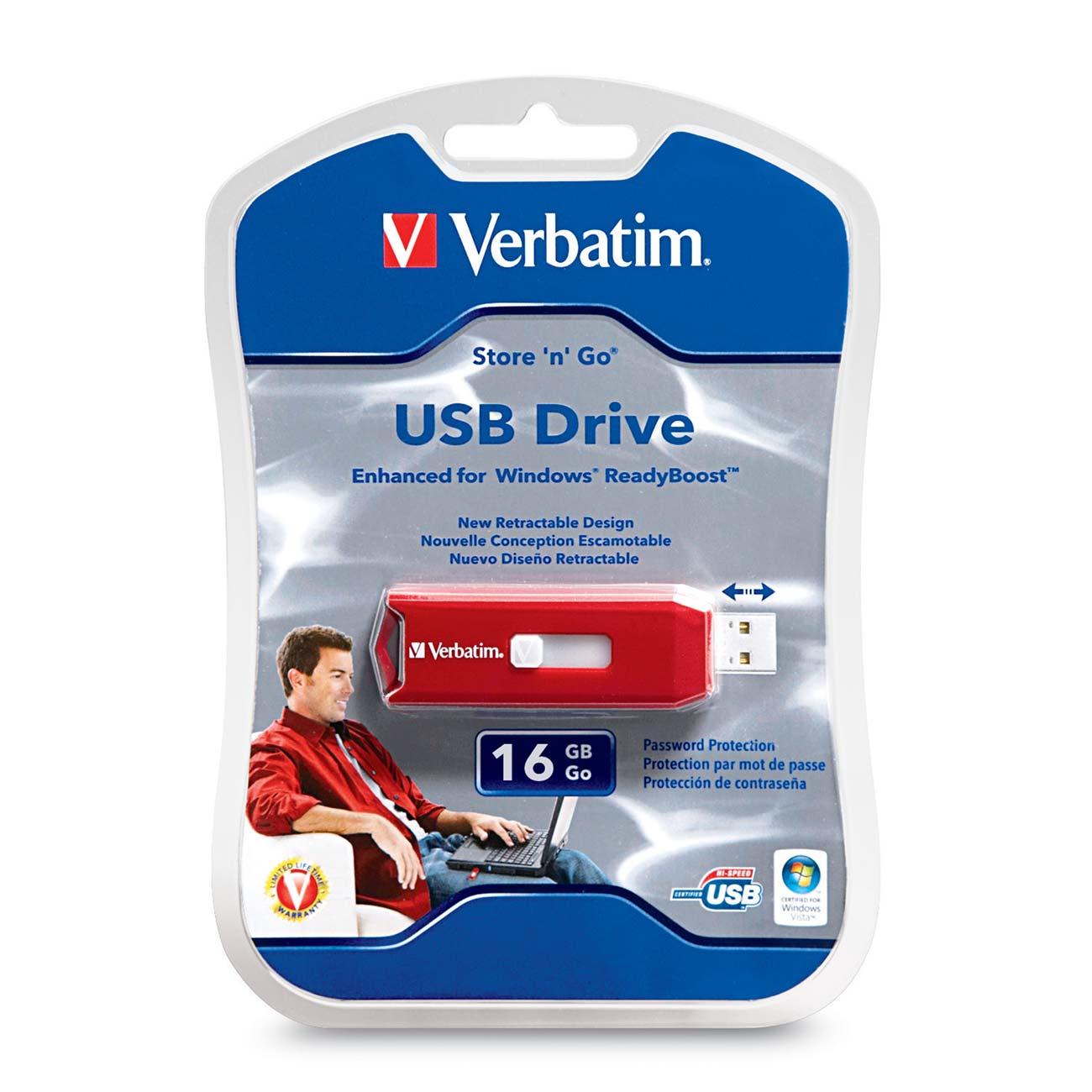 Verbatim Store N Go Usb Drive 2Gb