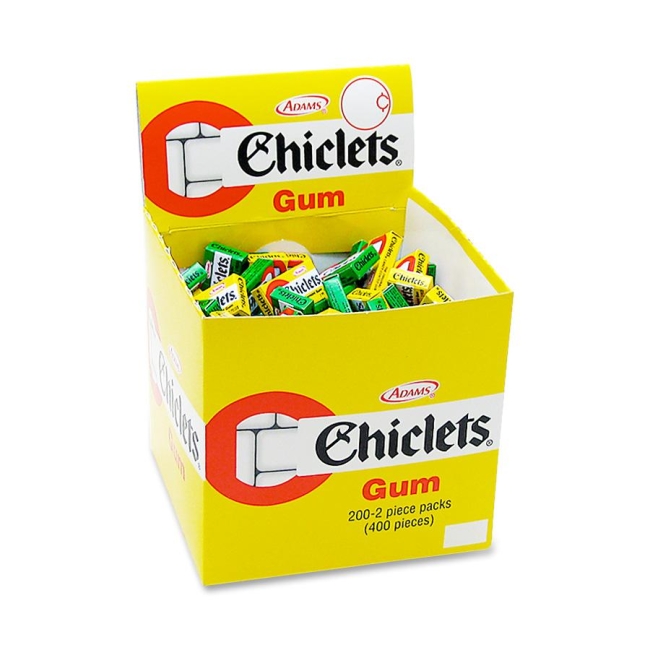 Candy Coated Chiclets Gum Cadbury Schweppes 10849 CDB10849