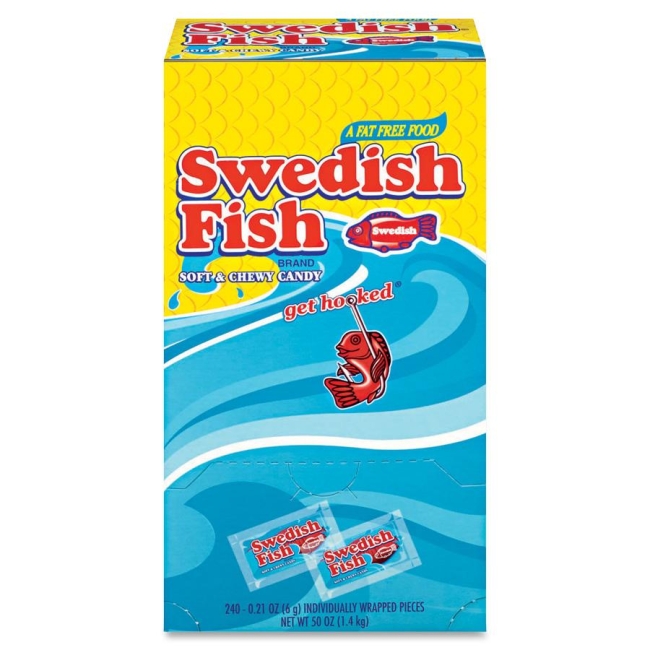 Trident Swedish Fish Soft Candy 43146 CDB43146 54350
