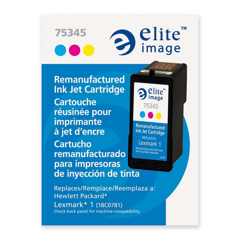 Elite Image Photo Tri-Color Ink Cartridge 75345 ELI75345