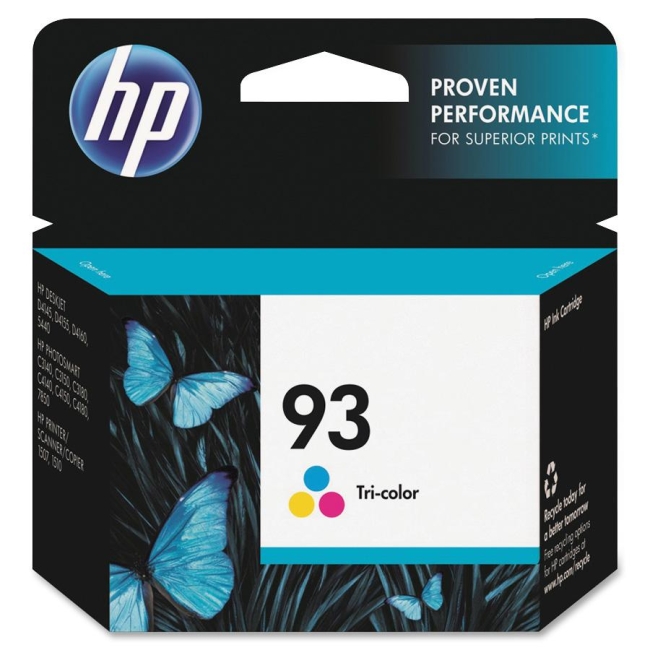 HP Tri-color Inkjet Print Cartridge C9361WN HEWC9361WN No. 93