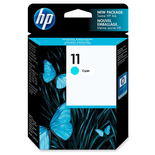 HP No. 11 Cyan Ink Cartridge C4836A HEWC4836A No. 11