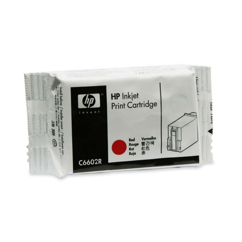HP Red Thermal Ink Cartridge C6602R HEWC6602R