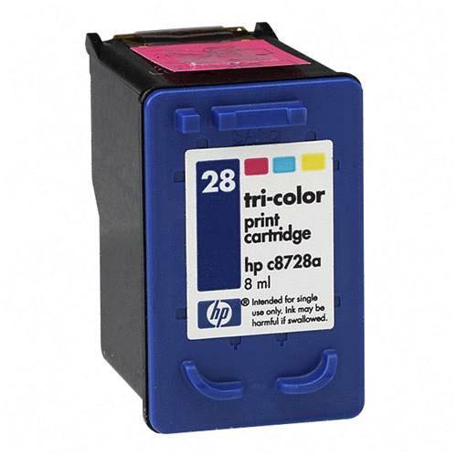 HP No. 28 Tri-color Ink Cartridge C8728AN HEWC8728AN No. 28
