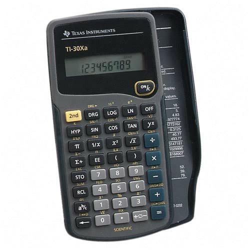 Texas Instruments Scientific Calculator TI30XA TEXTI30XA