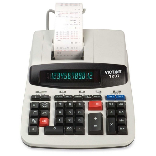 Victor Technology Printing Calculator 1297 VCT1297