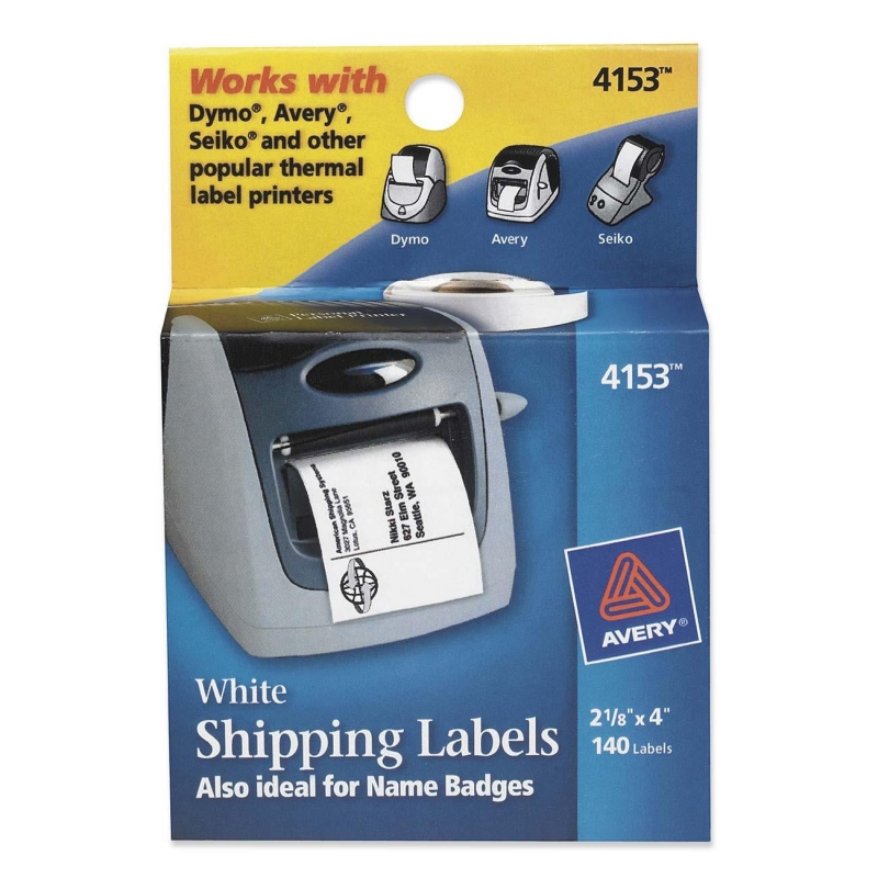 Avery Label Printer Mailing Label 4153 AVE4153