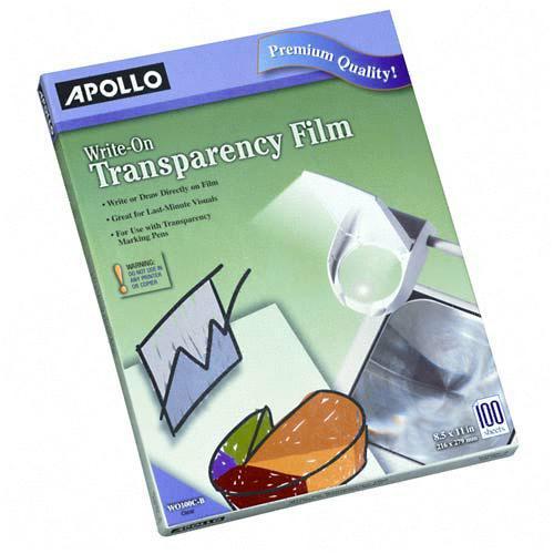 ACCO Write-On Transparency Film WO100CB APOWO100CB
