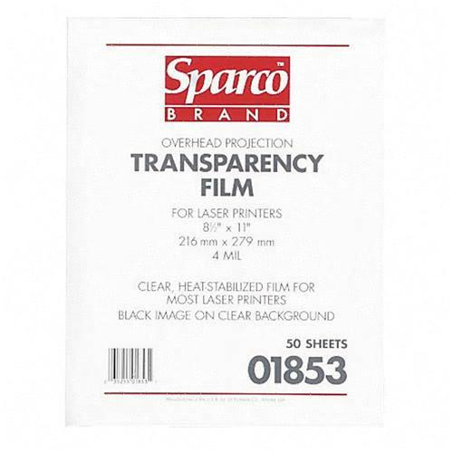 Laser Transparency Film Sparco 01853 SPR01853