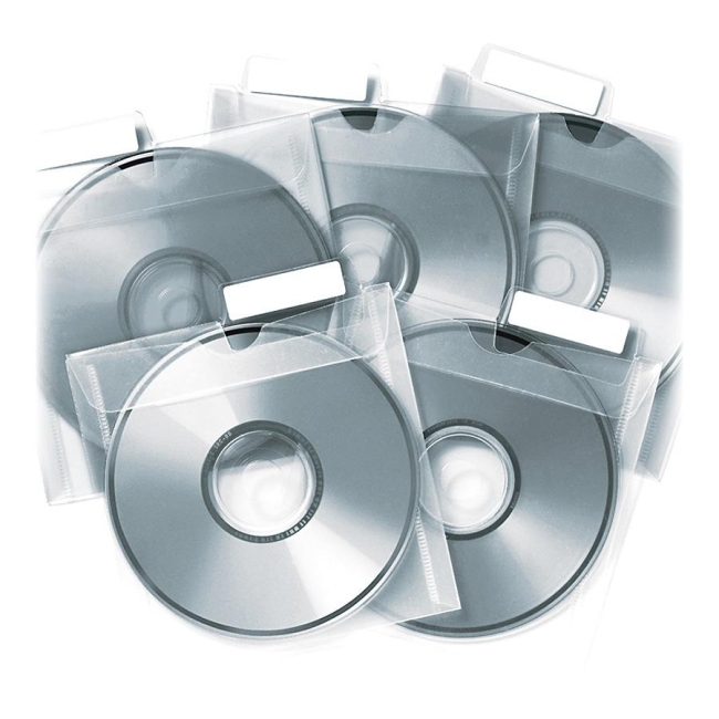 Tabbies CD Saver Protective Sleeves 25101 TAB25101