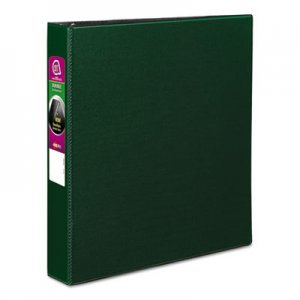 Avery Durable Binder with Slant Rings, 11 x 8 1/2, 1 1/2", Green AVE27353 27353