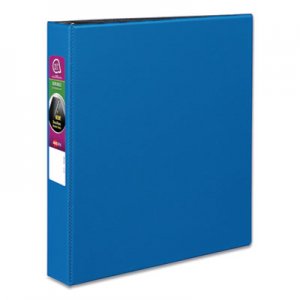 Avery Durable Binder with Slant Rings, 11 x 8 1/2, 1 1/2", Blue AVE27351 27351