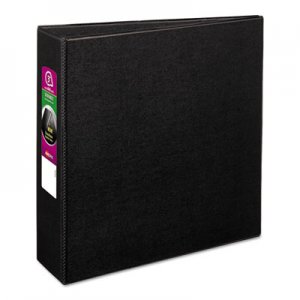 Avery Durable Binder with Slant Rings, 11 x 8 1/2, 3", Black AVE27650 27650