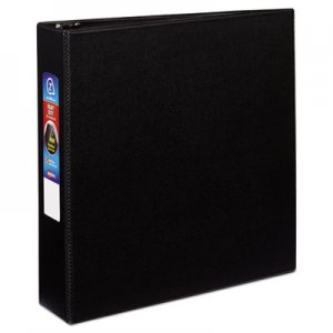 Avery Heavy-Duty Binder with One Touch EZD Rings, 11 x 8 1/2, 2" Capacity, Black AVE79982 79982