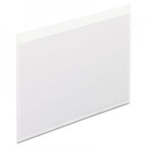 Pendaflex Self-Adhesive Pockets, 4 x 6, Clear Front/White Backing, 100/Box PFX99376 99376