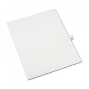 Avery Avery-Style Legal Exhibit Side Tab Divider, Title: 40, Letter, White, 25/Pack AVE01040 01040
