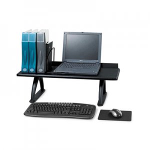 Safco Value Mate Desk Riser, 100-Pound Capacity, 30 x 12 x 8, Black 3602BL SAF3602BL