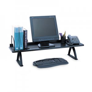 Safco Value Mate Desk Riser, 100-Pound Capacity, 42 x 12 x 8, Black 3603BL SAF3603BL