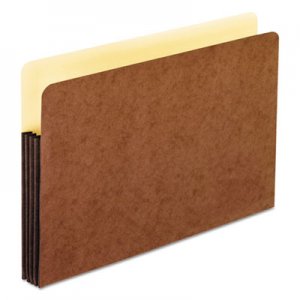 Pendaflex Watershed 3 in Expansion File Pockets, Straight Cut, Legal, Redrope PFX35261 35261