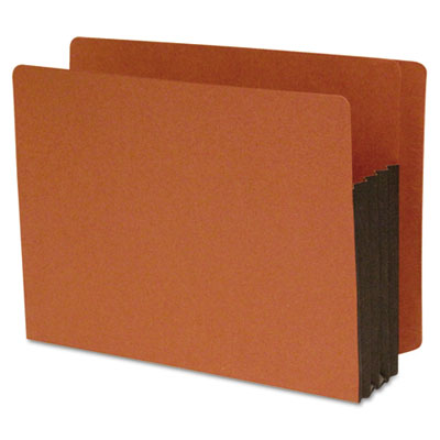 S J Paper 1-3/4 Inch Expansion File Pockets, Straight Cut, Redrope, Letter, Red, 10/Box S11600 SJPS11600