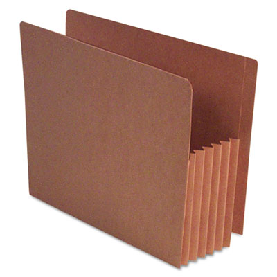 S J Paper 5-1/4 Inch Expansion File Pockets, Straight Cut, Redrope, Letter, Red, 10/Box S11620 SJPS11620