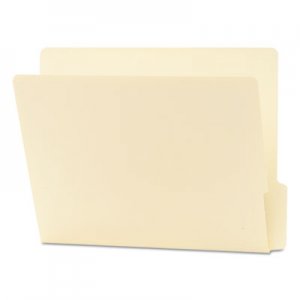 Smead Folders, 1/3 Cut Bottom, Reinforced End Tab, Letter, Manila, 100/Box 24137 SMD24137