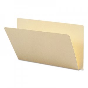 Smead Folders, Straight Cut, Single-Ply Extended End Tab, Legal, Manila, 100/Box SMD27250 27250