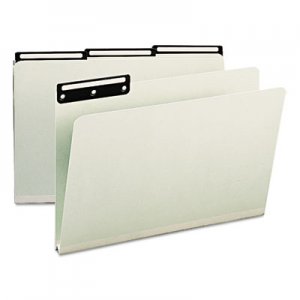 Smead One Inch Expansion Metal Tab Folder, 1/3 Top Tab, Legal, Gray Green, 25/Box SMD18430 18430