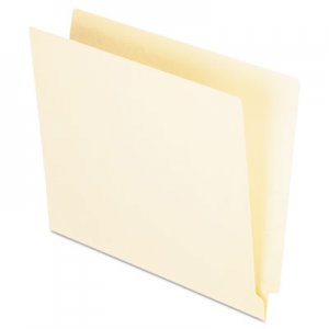 Pendaflex Straight Cut End Tab Folders, One Ply, Straight Cut, Letter, Manila, 100/Box PFXH110 H110EE
