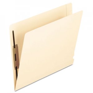 Pendaflex Laminated Spine End Tab Folder with 2 Fasteners, 14 pt Manila, Letter, 50/Box 13240 ESS13240