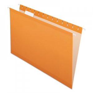 Pendaflex Reinforced Hanging Folders, 1/5 Tab. Legal, Orange, 25/Box 415315ORA PFX415315ORA