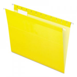 Pendaflex Reinforced Hanging Folders, 1/5 Tab, Letter, Yellow, 25/Box 415215YEL PFX415215YEL