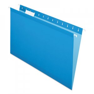 Pendaflex Reinforced Hanging Folders, 1/5 Tab, Legal, Blue, 25/Box 415315BLU PFX415315BLU