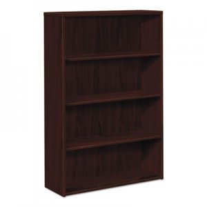HON 10500 Series Bookcase, 4 Shelves, 36w x 13-1/8d x 57-1/8h, Mahogany 105534NN HON105534NN