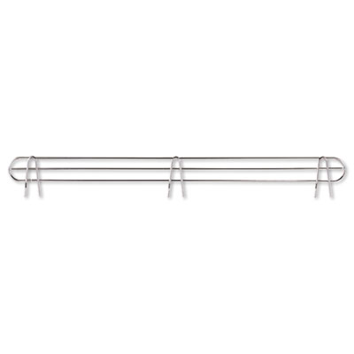 Alera Wire Shelving Back Support, 36" Wide, Silver, 2 Supports/Pack ALESW59BS36SR