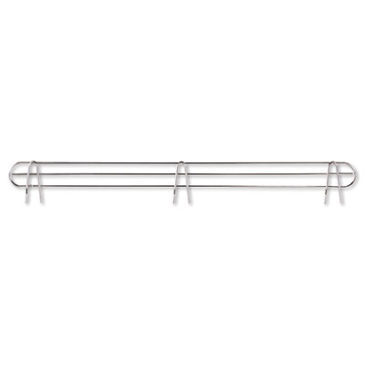 Alera Wire Shelving Back Support, 48" Wide, Silver, 2 Supports/Pack SW59BS48SR ALESW59BS48SR