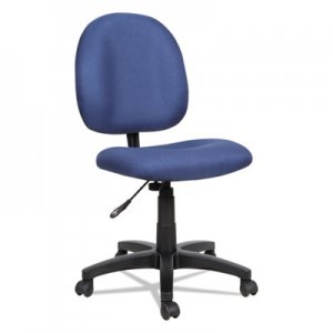 Alera Essentia Series Swivel Task Chair, Acrylic, Blue VT48FA20B ALEVT48FA20B