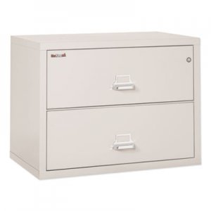 FireKing Two-Drawer Lateral File, 37-1/2w x 22-1/8d, UL Listed 350 , Ltr/Legal, Parchment 23822CPA FIR23822CPA