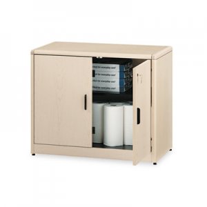 HON 10700 Series Locking Storage Cabinet, 36w x 20d x 29-1/2h, Natural Maple 107291DD HON107291DD