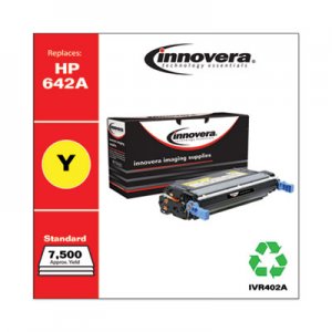 Innovera Remanufactured CB402A (642A) Toner, Yellow IVR402A