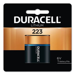 Duracell Ultra High Power Lithium Battery, 223, 6V, 1/EA DURDL223ABPK DL223ABPK