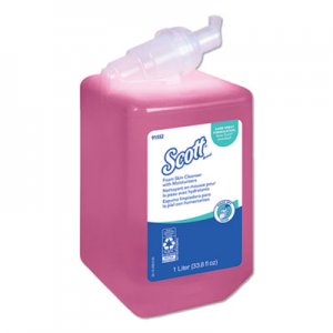 Scott Pro Foam Skin Cleanser with Moisturizers, Light Floral, 1000mL Bottle KCC91552 91552