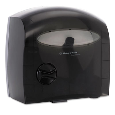 Kimberly-Clark Professional* Electronic Coreless JRT Tissue Dispenser, 12 3/5w x 6 7/8d x 13h, Smoke/Gray 09618
