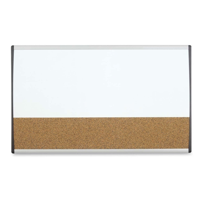 ACCO Magnetic Dry-Erase Cork Combo Board ARCCB3018 QRTARCCB3018